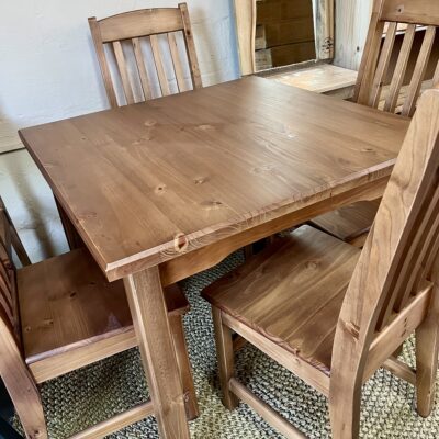 Wooden Table and Chairs
